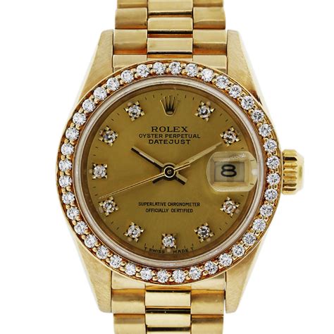 rolex aftermarket diamond bezel